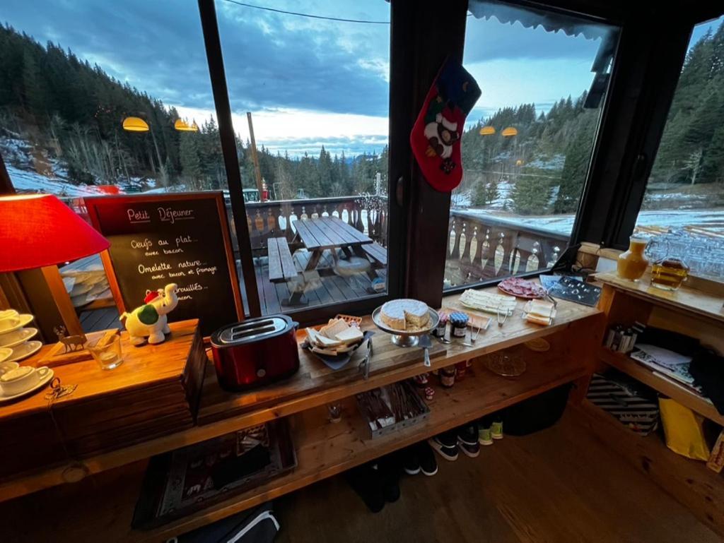 La Chanterelle - Mountain Lodge La Cote d'Arbroz Екстер'єр фото
